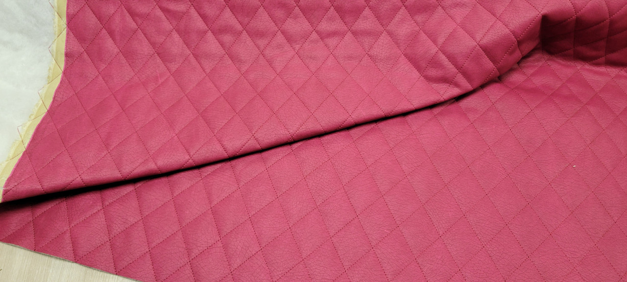 Искусственная кожа стеганная ромб