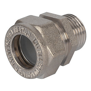 Муфта латунная Neptun IWS (M) 15 х 1/2" НП EF наружная резьба