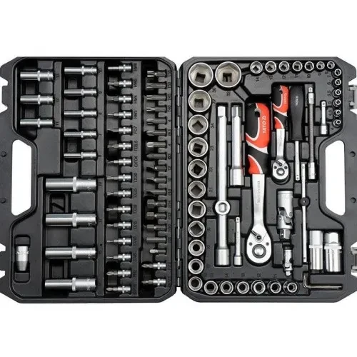 Набор инструмента 1/2", 1/4"  (94пр.) CrV "Yato"