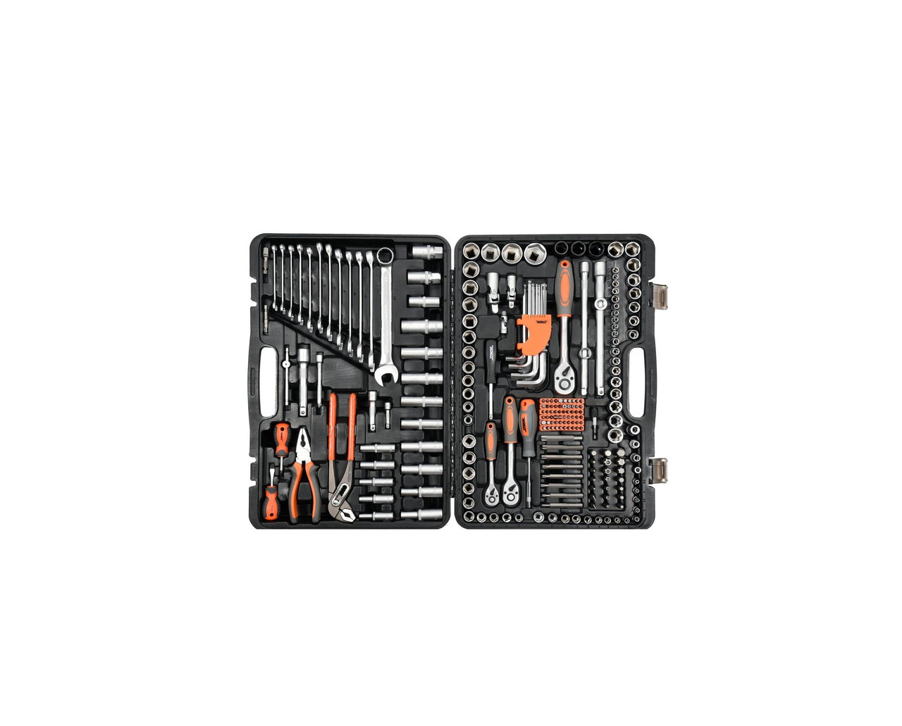 Набор инструмента 1/2", 3/8", 1/4" (225пр.) "Sthor"