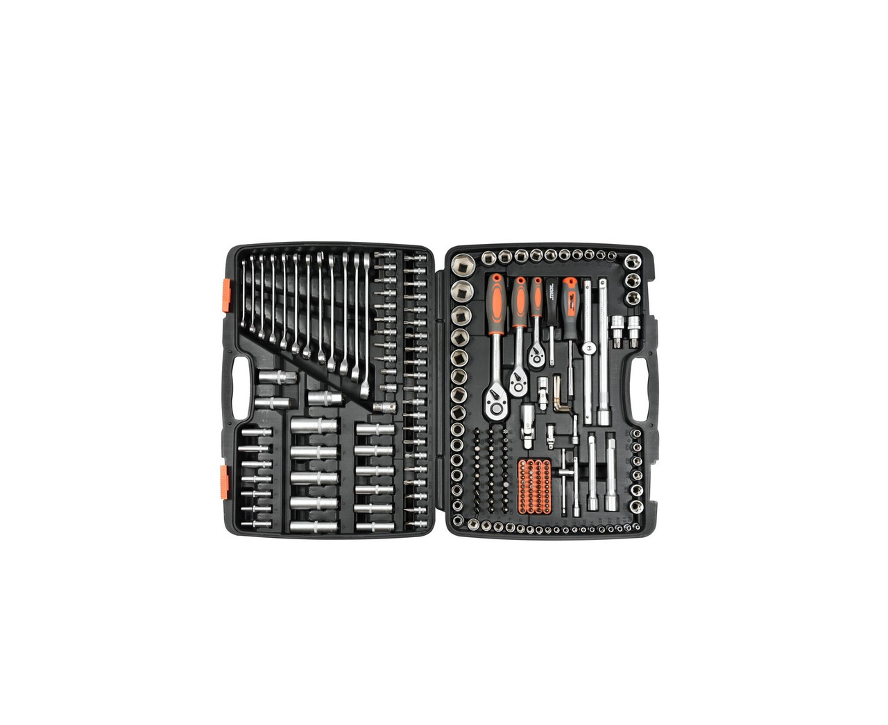 Набор инструмента 1/2", 3/8", 1/4" (216пр.) "Sthor"