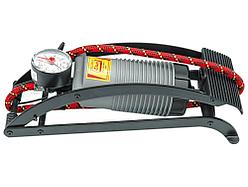 Насос с манометром ножной автомобильный "Vorel"