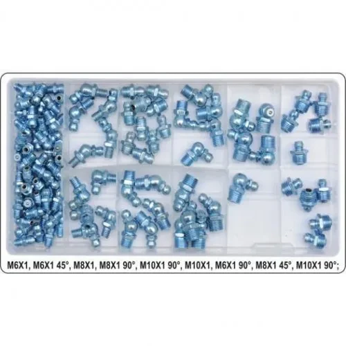 Набор смазочных ниппелей 110шт "Yato"