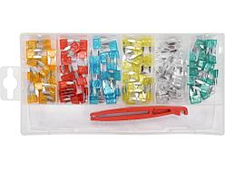 Автомобильные предохранители MINI 5-30А (набор 121шт) "Yato"