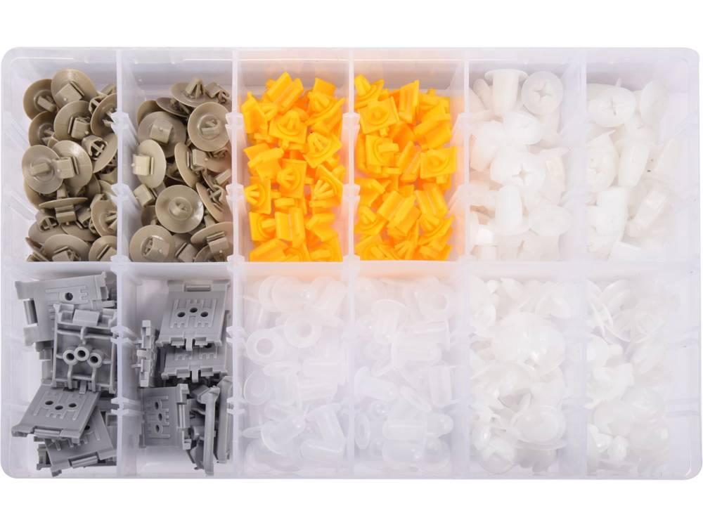 Набор автомобильного крепежа для RENAULT 300шт "Yato"