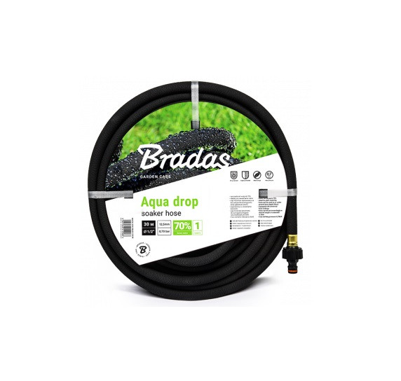 Шланг сочащийся AQUA-DROP 1/2"  25м. "Bradas"