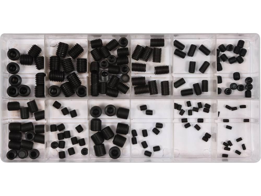 Винты с внутренним шестигранником (набор 160шт) "Yato"