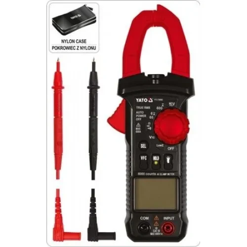 Цифровой мультиметр 0-600V + LowZ + V.F.C. + True RMS "Yato"