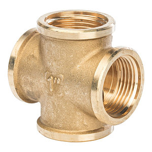 Крестовина латунная ВР 1" General Fittings арт. 270036H100000A