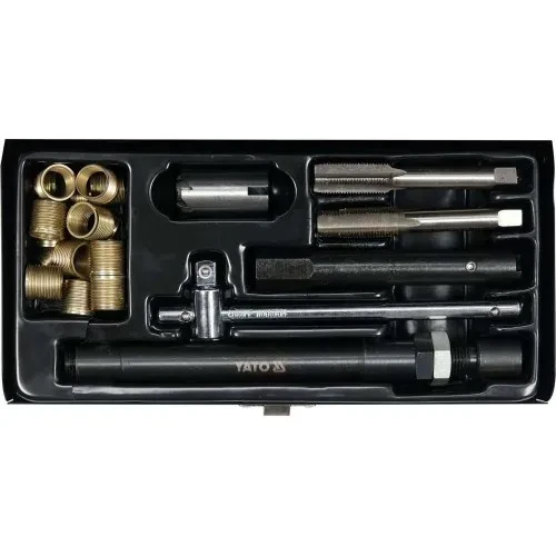 Набор для ремонта резьбы свечей зажигания "Yato"