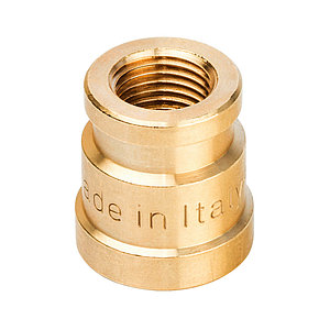 Муфта переходная латунная 1/2" х 3/8" General Fittings арт. 260047H040300A