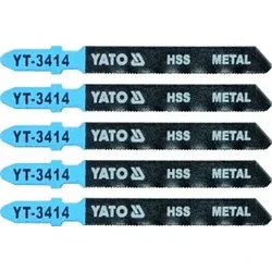 Полотна для электролобзика по металлу 50x75x1,0мм 32TPI (5шт) "Yato"