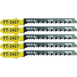 Полотна для электролобзика по дереву 50х75х1,0мм 13TPI (5шт) "Yato"