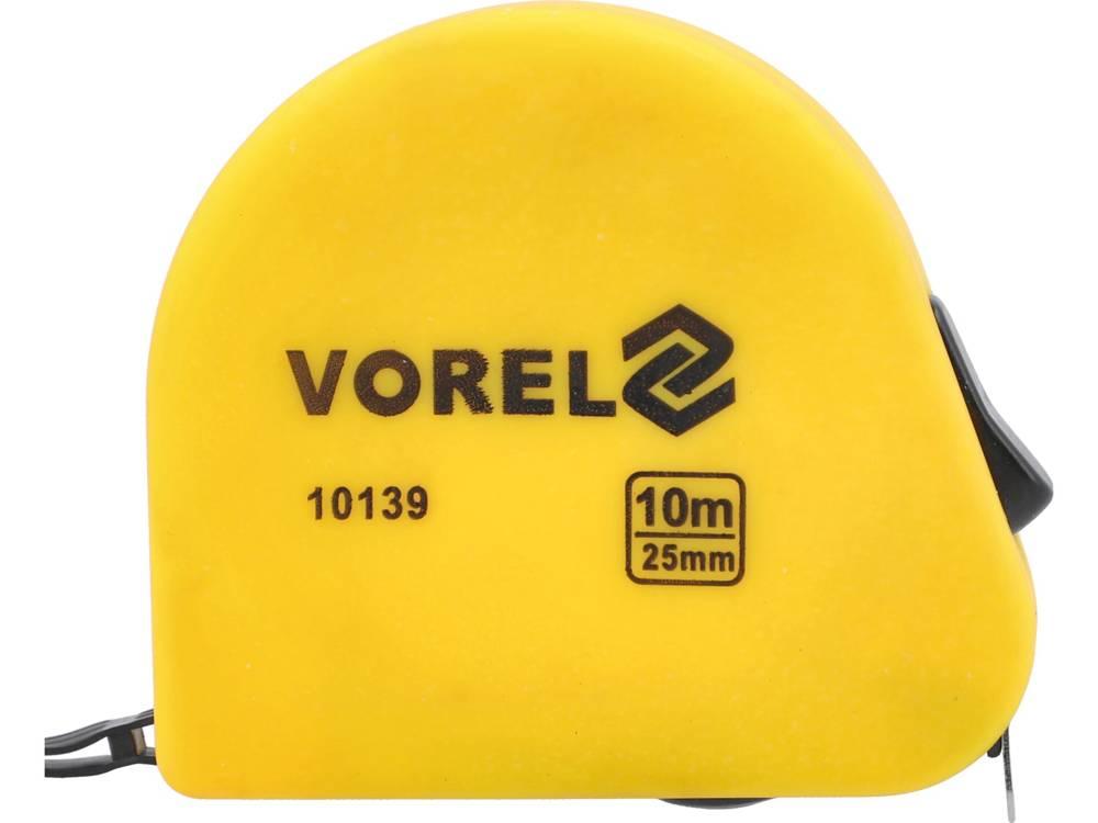 Рулетка 10мх25мм (бытовая) "Vorel"