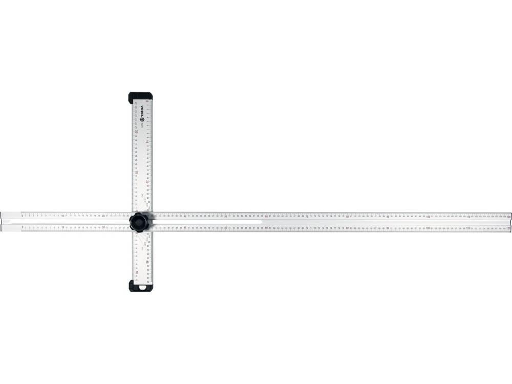 Угольник алюминиевый регулируемый 1200мм "Vorel"