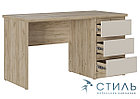 Стол письменный Бостон СП-001 - Кашемир/Дуб Крафт серый (МК Стиль), фото 3