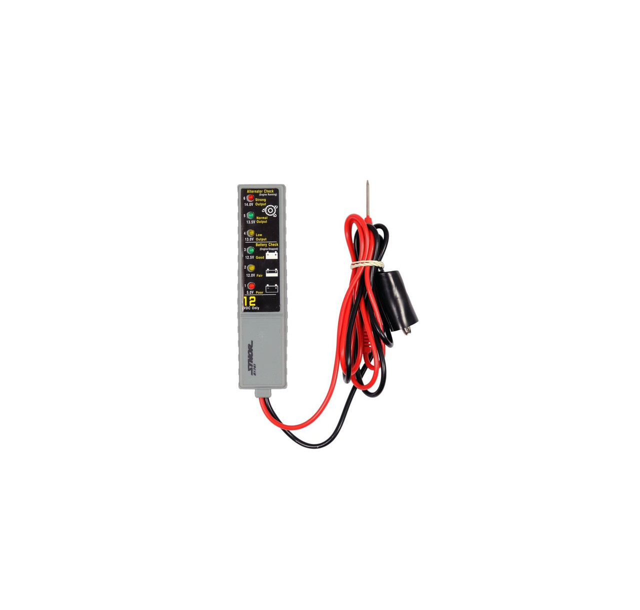 Тестер аккумулятора и генератора 12V "Sthor"