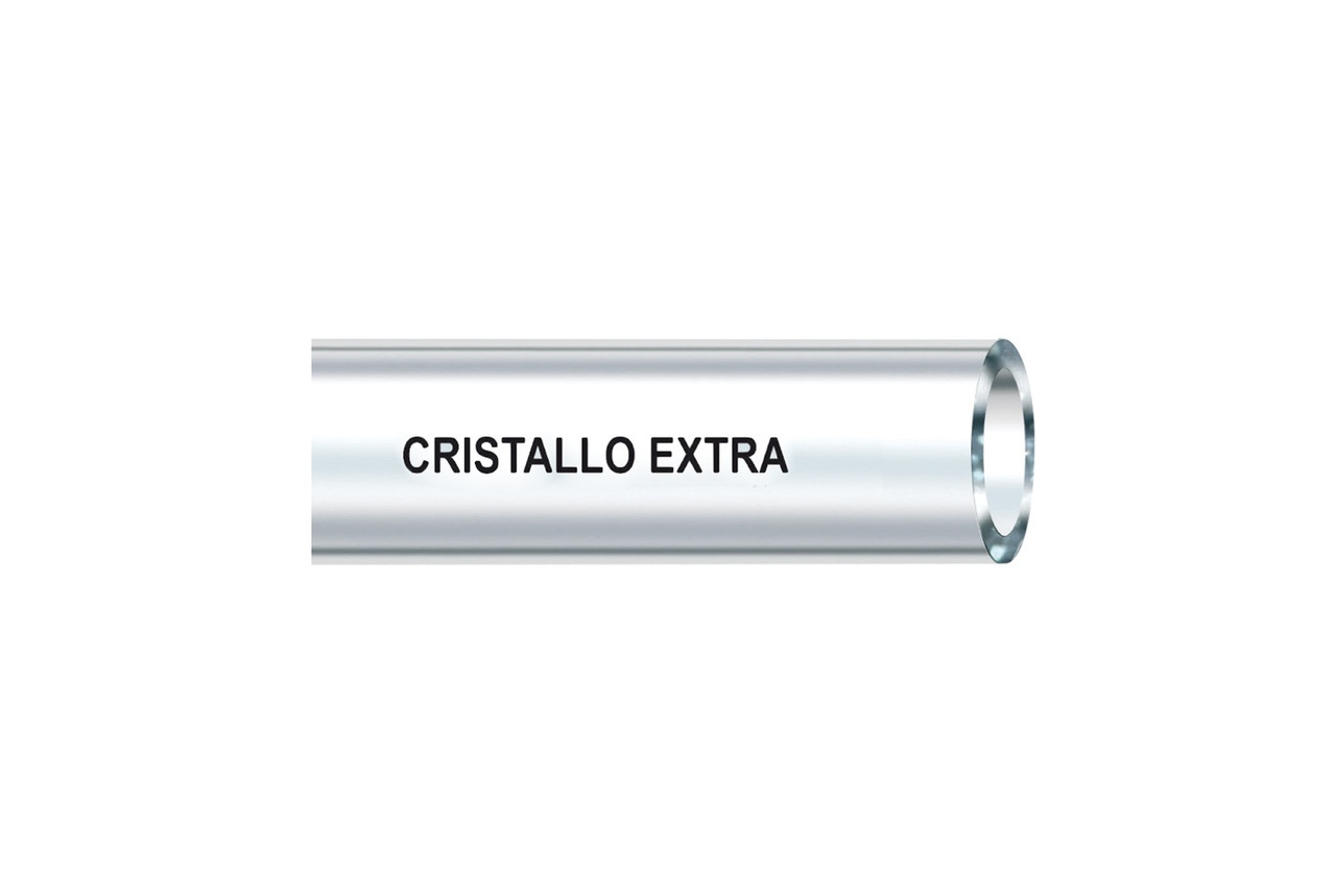 Шланг ПВХ CRISTALLO EXTRA 16х20мм. "Bradas" (отгружается бухтой 50м), Италия