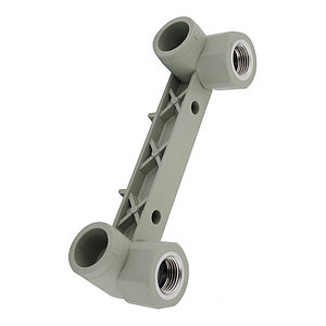 Угол ПП с креплением 20 х 1/2" ВР для смесителя Aquapipe