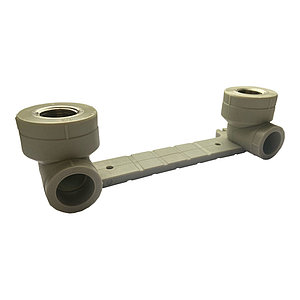 Угол ПП с креплением 20 х 1/2" ВР узкий для смесителя Aquapipe