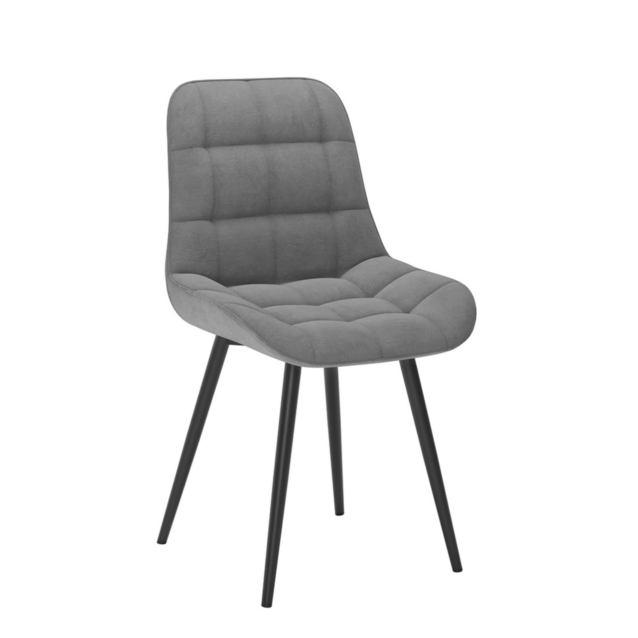 Стул Румба ткань бренди 23 (grey)/каркас черный