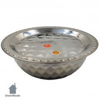 Миска с крышкой из коррозионно-стойкой стали 30см