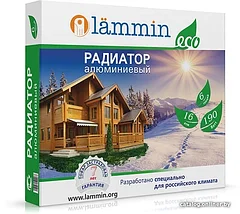 Алюминиевый радиатор Lammin ECO AL-500-80 (6 секций), фото 3