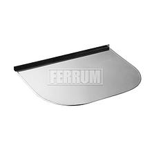 Притопочный лист 480х1000 (430/0,5 мм) нержавеющая сталь, Ferrum