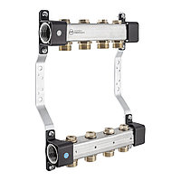 Коллектор на 2 контура из нержавеющей стали KAN-therm InoxFlow RVV с запорными кранами арт. 1316161000