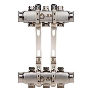 Коллекторная группа для отопления на 3 выхода AV Engineering AVE162 арт. AVE16200103