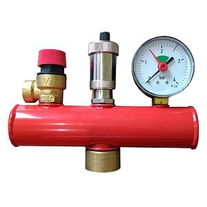 Группа безопасности для котла 3 bar, 1" ВР Capricorn арт. 9-4000-185-52-35-08