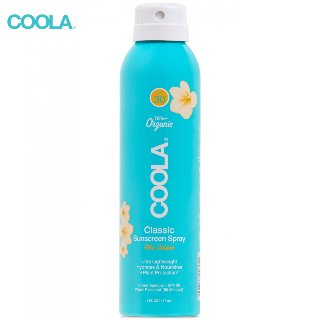 Солнцезащитный спрей СПФ 30 COOLA Sunscreen Spray SPF30 Pina Colada 177мл