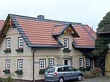 Двухжелобчатая черепица Nelskamp D 13 Ü (старинный чёрный ангоб), фото 5