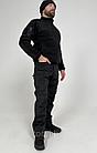 Брюки тактические BDU Premium 3XL 176-180 черный, фото 5