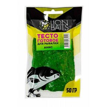 Lion Baits Тесто готовое для рыбалки "Анис" 50гр