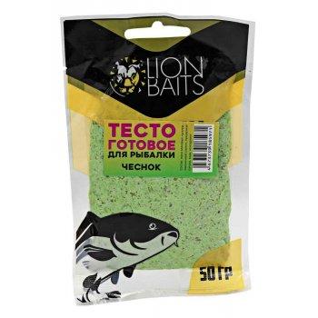 Lion Baits Тесто готовое для рыбалки "Чеснок" 50гр