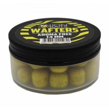 Бойлы нейтральной плавучести (Wafters) "Aroma Free" (без аромы) желтый 14мм