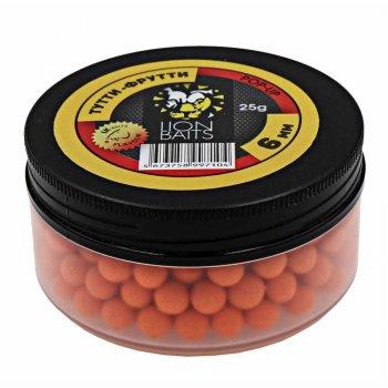 Lion Baits Бойлы плавающие Pop-Up "Тутти-Фрутти" 6 мм - 25гр
