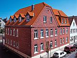 Двухжелобчатая черепица Nelskamp D 15 Ü (натуральный красный), фото 6