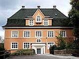 Двухжелобчатая черепица Nelskamp D 15 Ü (сланцевый чёрный, ангоб), фото 3