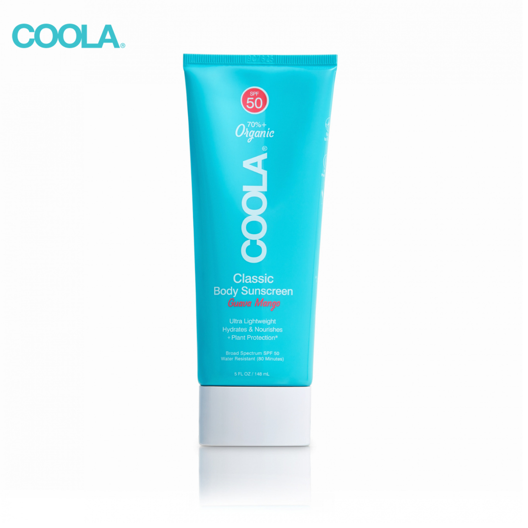 Солнцезащитный крем для тела СПФ 50 COOLA Body Sunscreen SPF50 Guava Mango 148мл