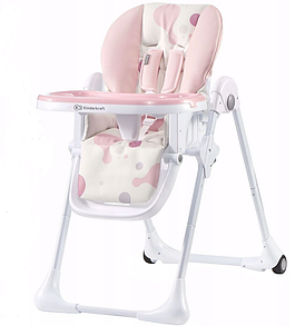 Стульчик для кормления Kinderkraft Yummy Pink