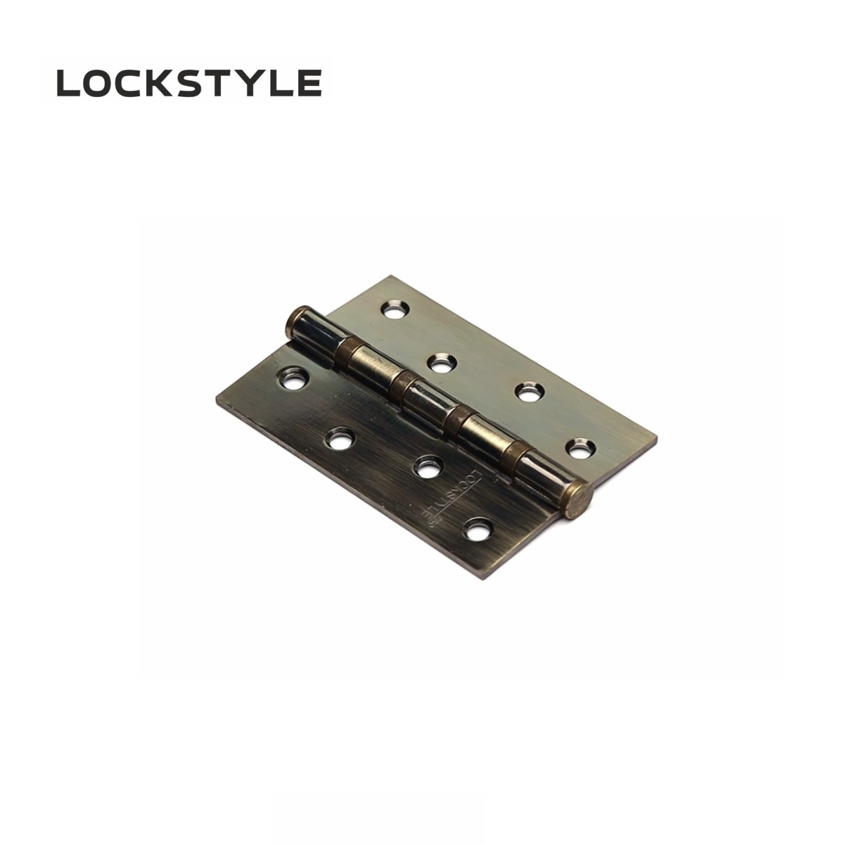 Петля дверная LOCKSTYLE PRO-4 AB-F бронза, универсальная (с шариковыми подшипниками)