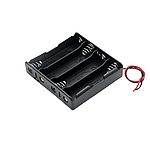 Отсек для батареек 4x18650 с проводами LEXTON  LX3217