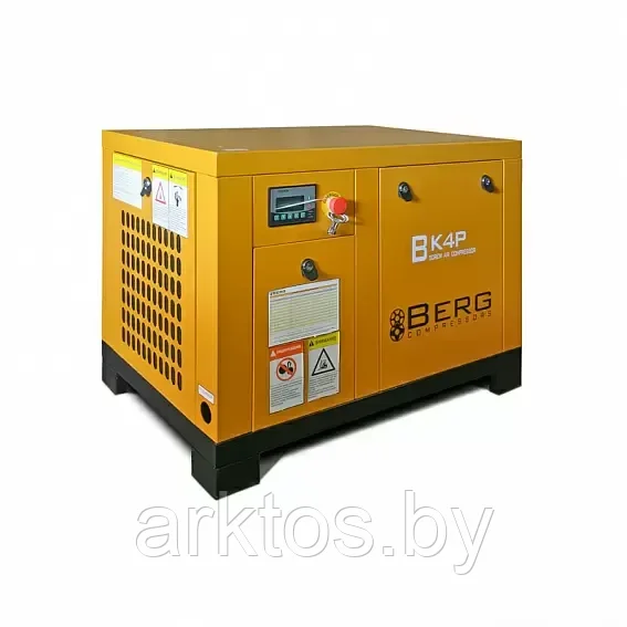 Винтовой компрессор без ресивера BERG ВК-4Р-8 IP 54, 8 атм, 550 л/мин
