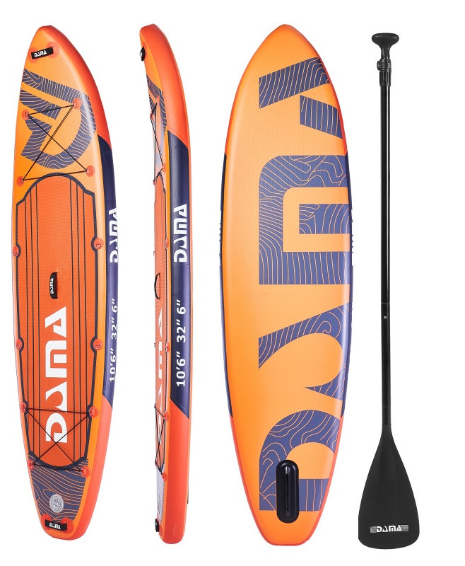 Сапборд SUP Board DAMA (320х81х15), оранжевый