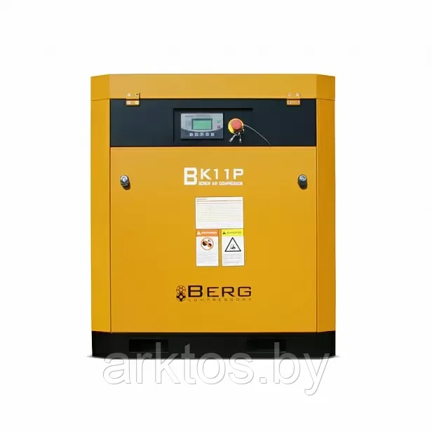 Винтовой компрессор без ресивера BERG ВК-11Р-8 IP 23, 8 атм., 1600 л/мин
