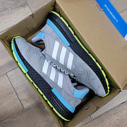 Кроссовки Adidas ZX 500 RM Grey Aqua, фото 6