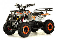 Детский электроквадроцикл RiverToys Tiki (оранжевый) скорость 20 км/ч, нагрузка до 65 кг.