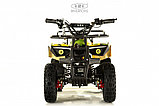 Детский электроквадроцикл RiverToys Tiki (жёлтый камуфляж) скорость 20 км/ч, нагрузка до 65 кг., фото 4